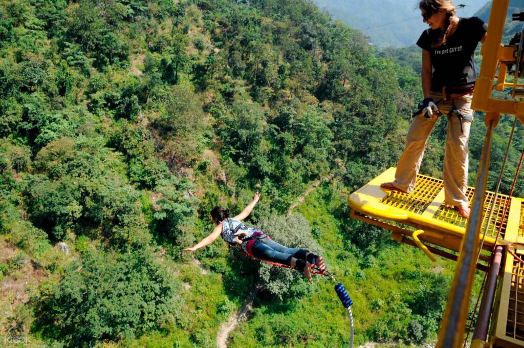 rishikesh bungee jumping